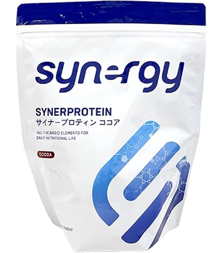 シナジー　サイナープロテイン　ココア味 Amazon.co.jp: New! サイナープロテイン ココア シナジーワールド
